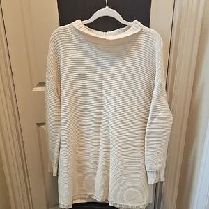 Melrose and Market Cream Cowl Neck Sweater